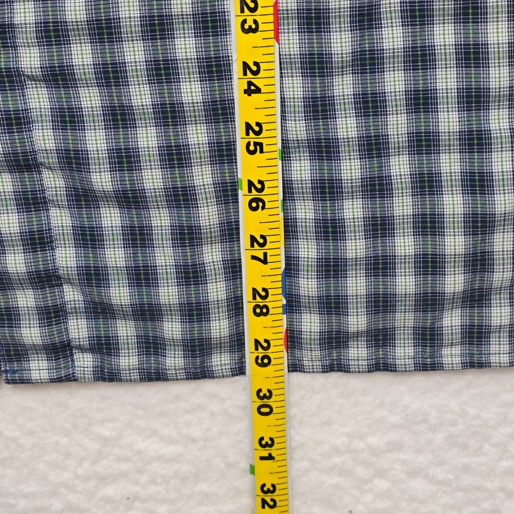 The North Face Mens Plaid Short Sleeve‎ Button Up Shirt Large Camp Hiking - Picture 13 of 15